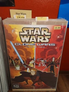 Star Wars - Clone Wars - DVD Volumen Dos - Póster Reproducción 27x40 - Imagen 1 de 3