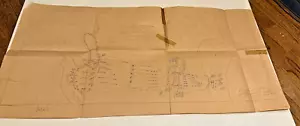 MAPA HISTÓRICO CANGREJO PRADO PLAYA 1929 LONG ISLAND HUNTINGTON ENCUESTA - Imagen 1 de 4