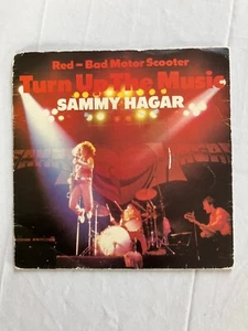 Sammy Hagar-Turn Up The Music.7inch Single.Pic Sleeve.Free Postage.RARE - Picture 1 of 2