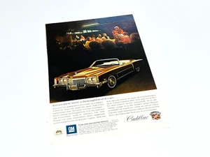 Cadillac Eldorado 1972 convertible anuncio impreso de revista - Imagen 1 de 1