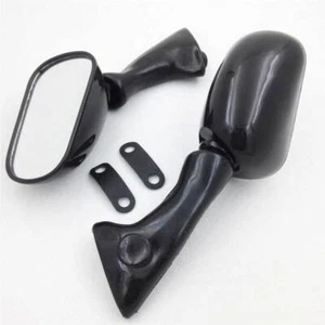 Racing Side Rearview Mirror for a 1993-1997 1994 1995 1996 Honda CBR 900RR Black - Bild 1 von 5