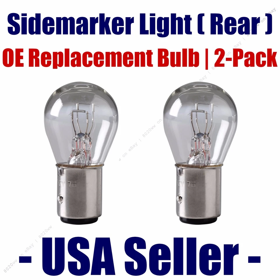 Sidemarker (Rear) Light Bulb 2pk - Fits Listed Volvo Vehicles - 7528 - Image 1 of 1