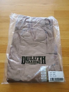 Duluth Herren Relaxed Fit Flex Feuerwehrhose Cargo Arbeitshose Braun 35 X 36 - Bild 1 von 3