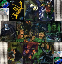 {VTG Batman Cards Metal 10 pc. Lot}-{Batman Forever 90’s Collectibles Superhero}
