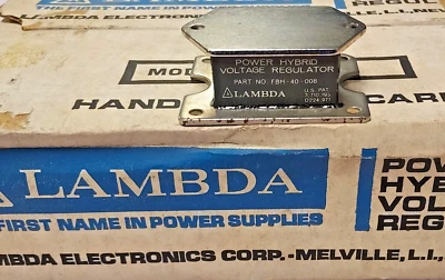 '1 PIECE' - PN# FBH-40-008, FBH-40-8, FBH40-008 - LAMBDA - REGULATOR, VOLTAGE - Image 1 of 4