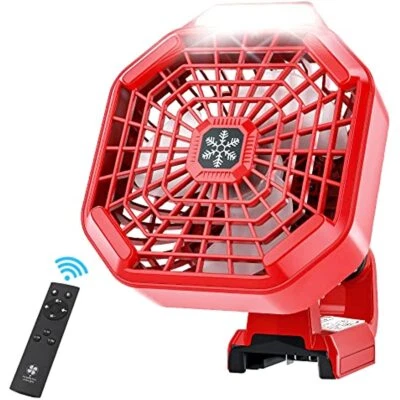 For Milwaukee Fan Cordless Jobsite Fan with Light for 14.4-20V Li-Ion Battery - Image 1 of 4