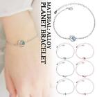 Charm Planet Moon Star Bracelet Bangle Chain Adjustable A Jewellery Women K1A3