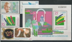 ANDORRA ESPAÑOLA 1994 AÑO COMPLETO EDIFIL 240-245 NUEVOS SIN CHARNELA MNH - Imagen 1 de 1