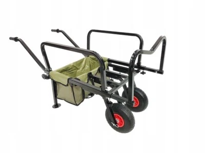 Angelwagen Angelkarre Transportwagen Carp Trolley Fishing Angelzubehör klappbar - Bild 1 von 4