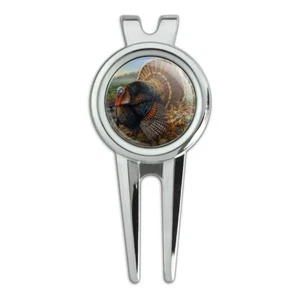 Minnesota Gobbler Turkey Golf Divot Repair Tool and Ball Marker - Picture 1 of 6