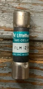 FUSIBLE LITTELFUSE FLM 2A TIME DELAY 250VAC PROBADO NUEVO SIN PAQUETE - Imagen 1 de 2