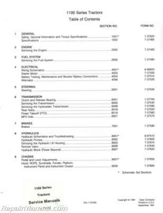Case 1120 1130 Compact Diesel Service Manual : JS-CA-S-1120-1130 - Picture 1 of 1