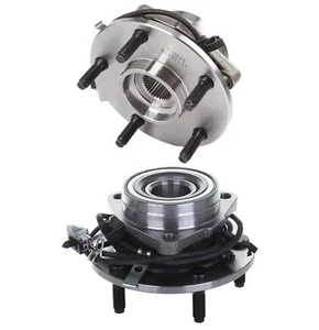 2 Piece Kit Front Wheel Hub And Bearing Assembly 4X4 with ABS - Picture 1 of 7