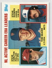1984  Topps #708 Tom Seaver / Steve Carlton / Steve Rogers MLB Vintage