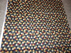 Leslie Beck Cranston Village VIP Cotton Fabric Autumn/Fall Colors 2 1/2 Yd Quilt - Picture 1 of 4