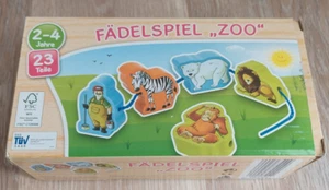 Fädelspiel "ZOO" von Playland, Motorikspielzeug - Bild 1 von 6