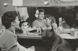 Postal William P Gottlieb, Foto "Billie Holiday & Dog at Downbeat" 1946 MNT - Imagen 1 de 1