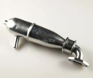 SST part 09107 Alum Exhaust Pipe for 1/10 RC Model RC Car Buggy Truck Truggy - Picture 1 of 10