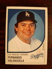 1988 Fernando Valenzuela Panini Sticker  #304 (Mint) (Rare)