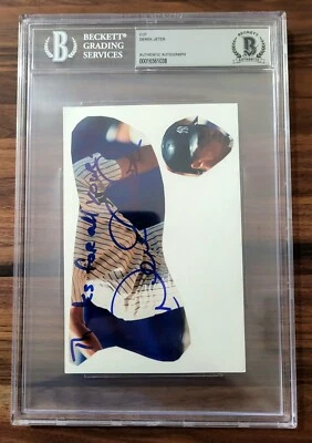 Derek Jeter Signed Cut Collage Inscribed "Thanks For All Your Help"  (BGS) - Image 1 of 4