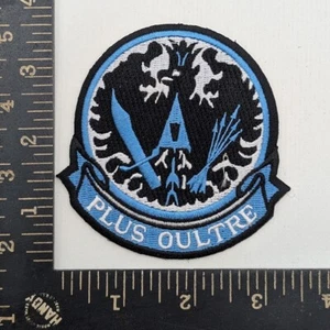 Vintage USAF Air Force 15th Cadet Squadron Jacket Patch Plus Oultre US Military - Picture 1 of 2