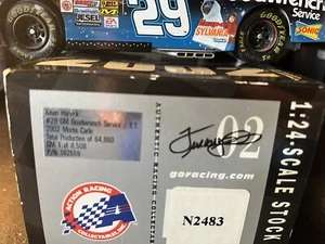 Kevin Harvick #29 GM Goodwrench Service/E.T. 2002 Monte Carlo *1 of 3,504* - Picture 1 of 3