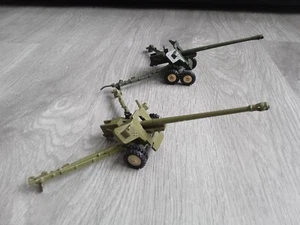 SET 2 pcs USSR 100mm Anti-tank Gun BC-3 USSR Division gun ZIS-3-76 scale 1:43 - Picture 1 of 20