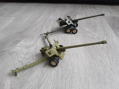 SET 2 pcs USSR 100mm Anti-tank Gun BC-3 USSR Division gun ZIS-3-76 scale 1:43 - Image 1 of 4