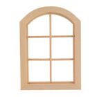 1:12 Puppen Haus Miniatur  Sechs Quadrate Bogen Fenster Modell M?Bel Zu7724