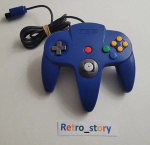 Nintendo 64 - Manette Bleu / Blue Controller - PAL - Picture 1 of 6