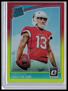 Donruss Optic #163 Christian Kirk 2018 rojo y amarillo - Imagen 1 de 2