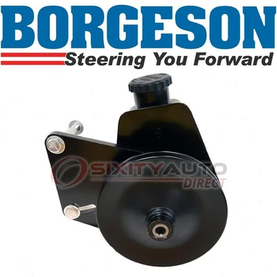 Borgeson Power Steering Pump Kit for 1970-1972 Plymouth Cuda 6.3L 7.2L V8 - nw Foto 1 de 4
