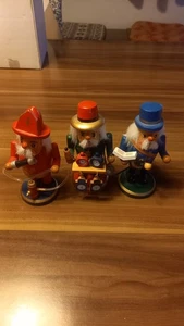 holzfiguren--räuchermännchen 3 stk. - Bild 1 von 5