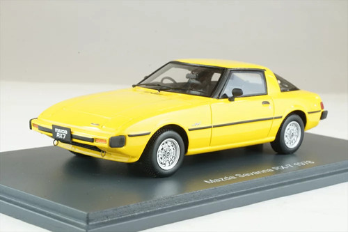 ミニカー Hi-Story 1/43 MAZDA SAVANNA RX-7 Hi-Story Inter Allied Mazda Savanna RX-7 1989 Crystal White 1/43