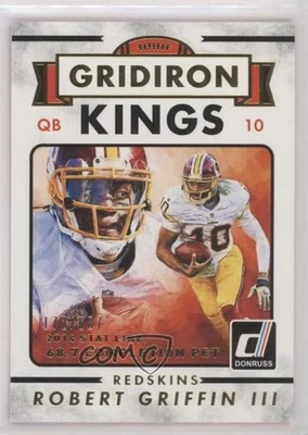 2015 Panini Donruss Gridiron Kings Stat Line Season /687 Robert Griffin III #286 - Image 1 of 2