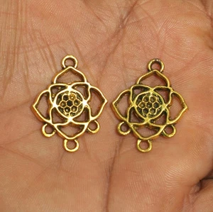 2 Pairs German Silver Earring Components - Picture 1 of 8