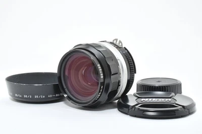 〓[N COMO NUEVO con Capucha] Lente Nikon NIKKOR O C Auto 35mm f2 Ai Convertida MF de JAPÓN Foto 1 de 4