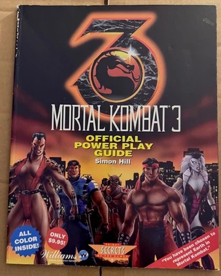 MORTAL KOMBAT 3 OFFICIAL POWER PLAY GUIDE PRIMA - 1996 - Image 1 of 2