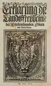 Landrecht der Fürstenthumben,  1616, Holzschnitt Barock Unbekannt (17.Jhd) - Picture 1 of 4