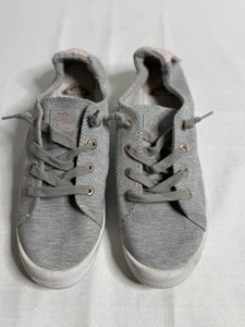 Roxy Bayshore Plus Lace Up Sneakers women’s Shoes Gray Sz:10 - Picture 1 of 8