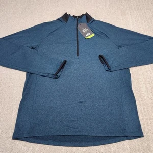 Sudadera REI Co Op Hombre Grande Active Pursuits 1/4 Cremallera Capa Base 4 Vías Elastizada - Imagen 1 de 9