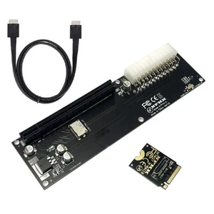 Oculink SFF-8611 Cavo Dati, Scheda PCI-E 3.0 - PCI Express M.2 M-Key a SFF-86... - Foto 1 di 9