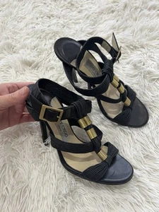 Jimmy Choo SERENA Gladiator Sandals - Size 37 US 6.5 - Picture 1 of 13