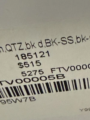 Orient FTV00005B Enterprise Black Dial 47 mm Men's Watch New - Image 1 of 4