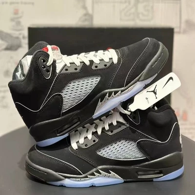 Nike Air Jordan 5 Retro OG "BLACK METALLIC REIMAGINED" Men's Baketball Shoes USA - Image 1 of 4