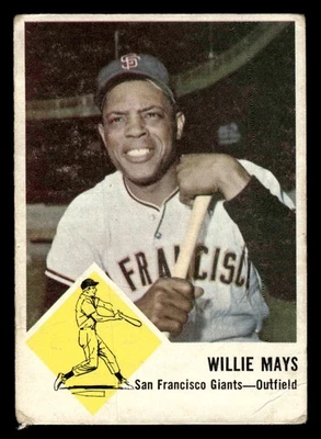 Fleer #5 Willie Mays 1963 - en muy buen estado *TedsCardShack* Foto 1 de 2