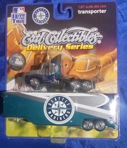 MLB 2006 Seattle Mariners Ertl Collectibles Delivery Series Die Cast Transporter - Imagen 1 de 4