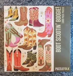 NEU Puzzlefolk BOOT SCOOTIN' BOOGIE! 1000 teile puzzle - Bild 1 von 7