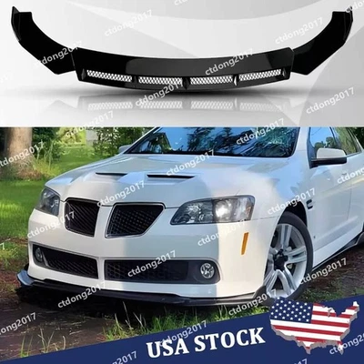 For Pontiac G8 GT GXP Base Platinum Front Bumper Lip Spoiler Splitter Diffuser Foto 1 de 4