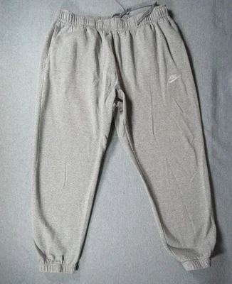 Pantalones deportivos Nike para hombre 2XL XXL grises polar cónicos Swoosh adultos informales Foto 1 de 4